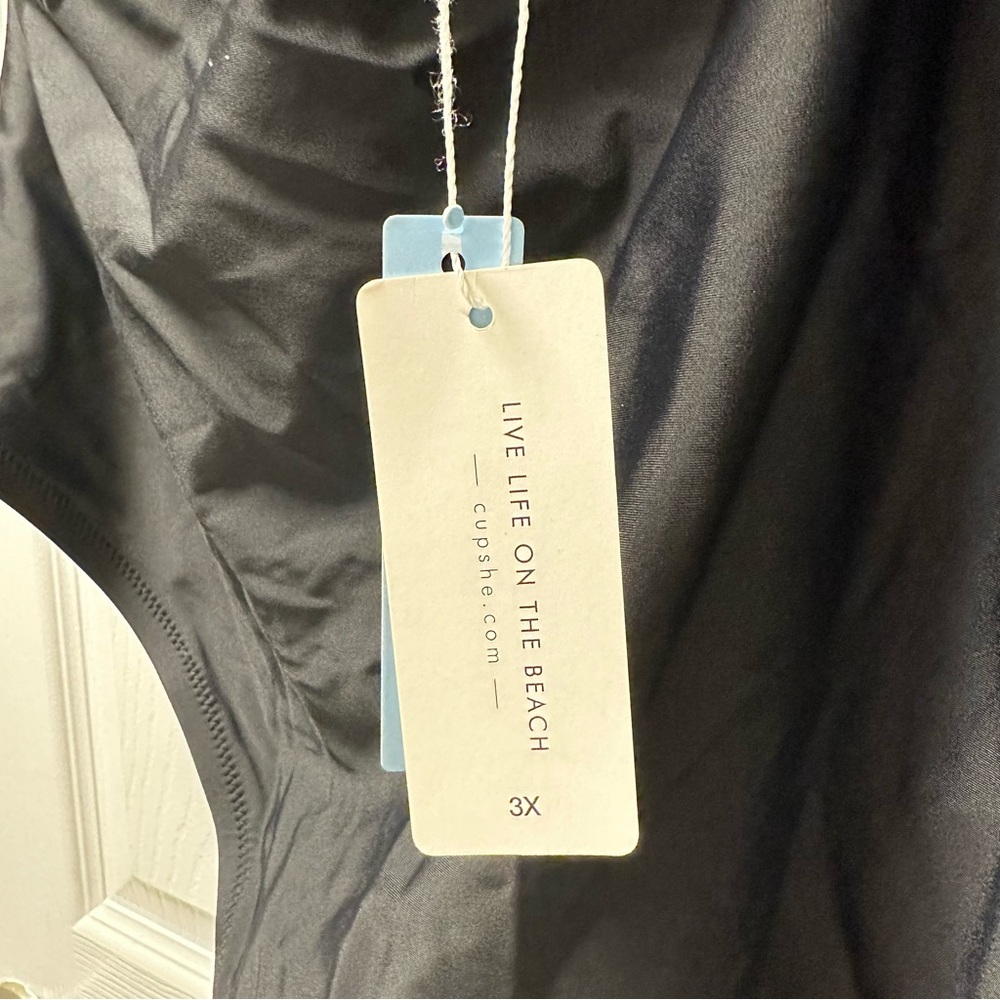 Cupshe Underwire One-piece bathing suit 3XL NWT - Picture 5 of 6